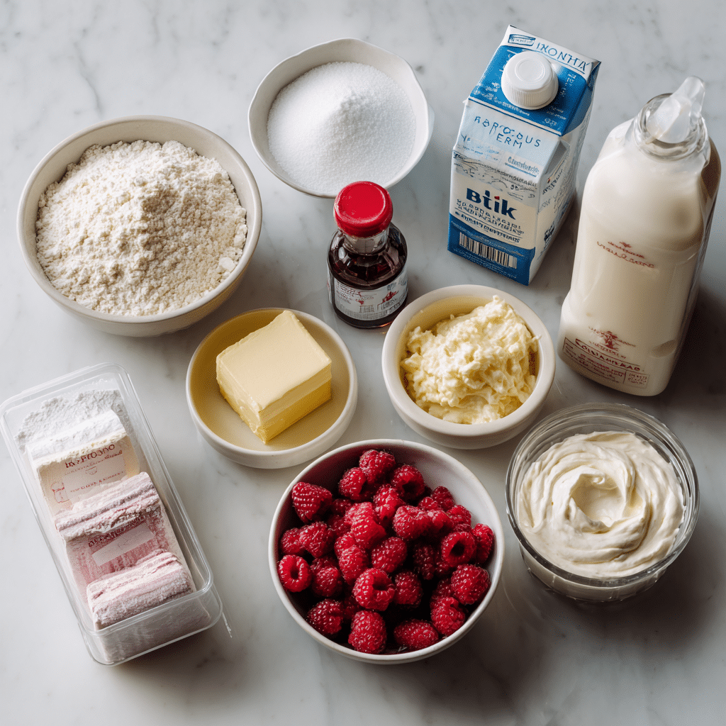 Ingrédients pour recette de mochi facile