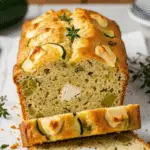 Service cake courgettes chèvre