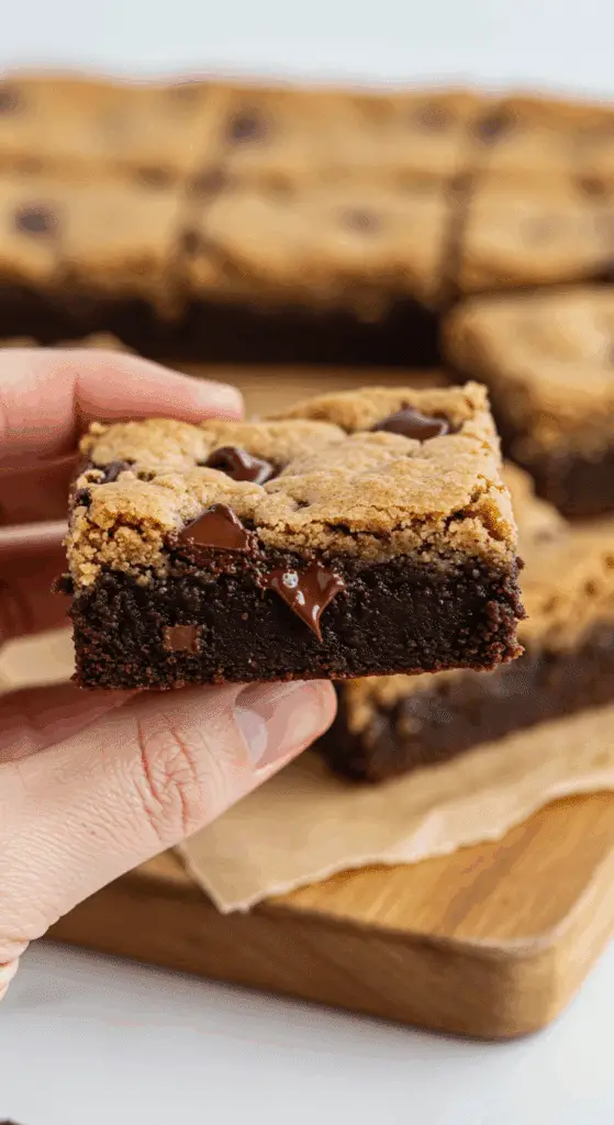 assemblage recette brookie pâte cookie brownie moule