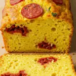 Service cake chorizo tranches