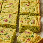 gâteau de courgette aux lardons cake salé français