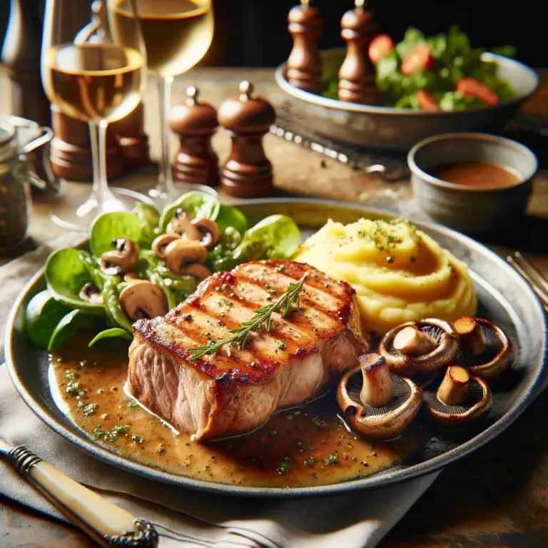 Côte de Porc à la Parisienne