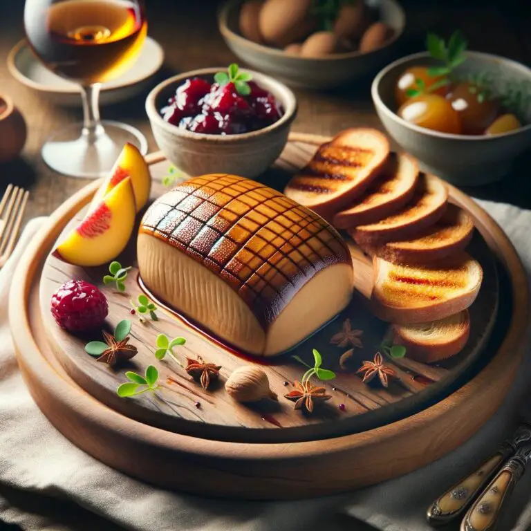 Foie Gras de Canard Mi-Cuit à la Vapeur