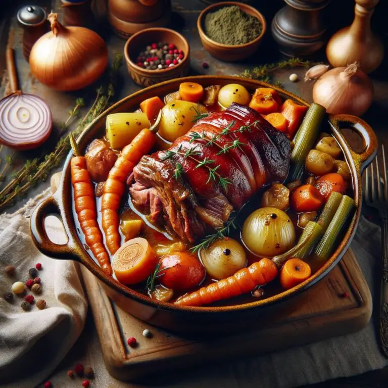 Jarret de Veau à la Ménagère