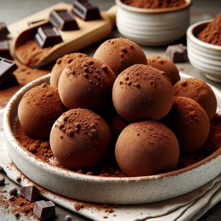 Truffes au Chocolat Faciles