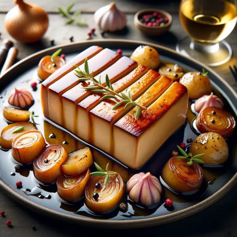Foie de Bœuf au Vinaigre de Cidre
