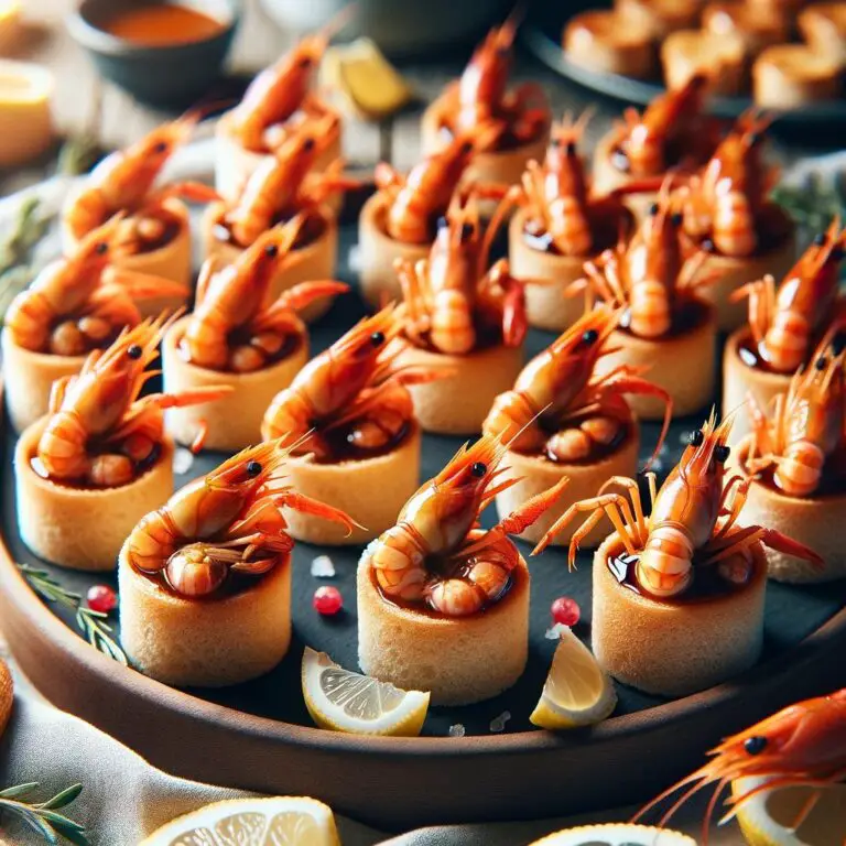 Mini Bouchées aux Crevettes