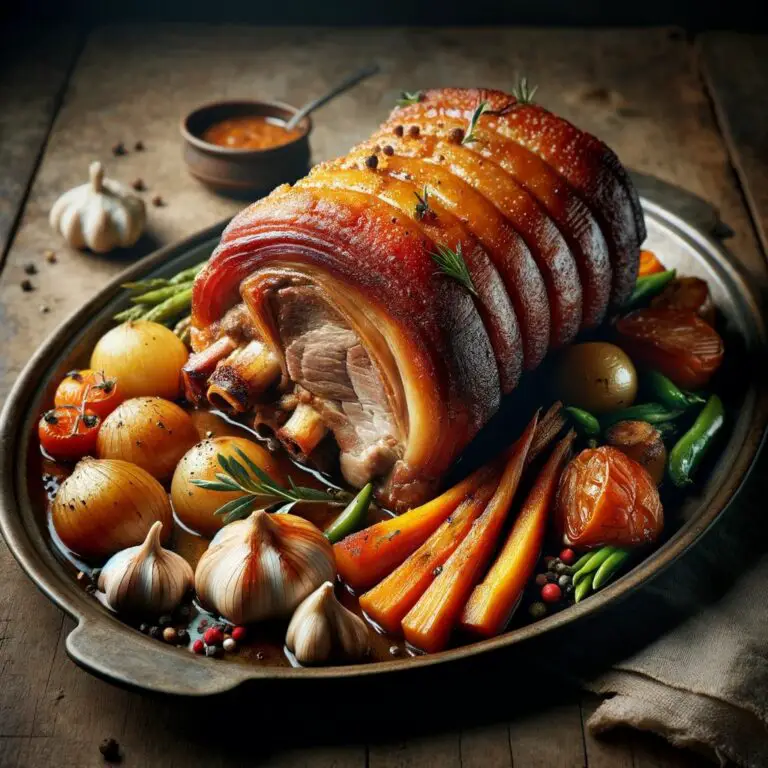 Palette de Porc Confite au Four