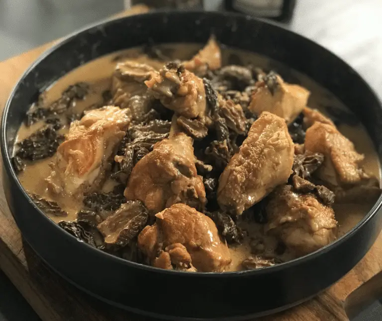 Poularde aux Morilles et Vin Jaune
