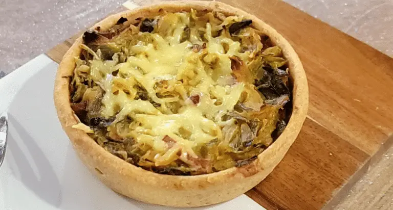 Quiche aux Oignons, Poireaux et Bacon