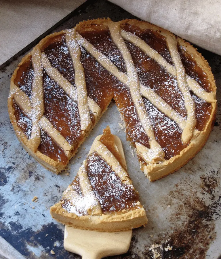 Tarte à la Confiture de Rhubarbe