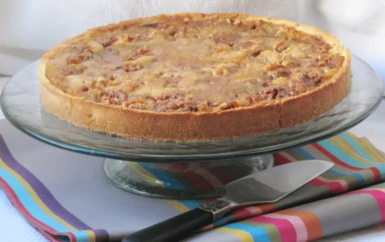 Tarte aux Pommes au Caramel Beurre Salé