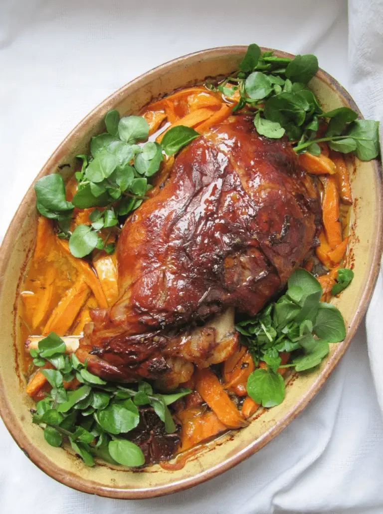 Gigot d’Agneau à la Sept Heures