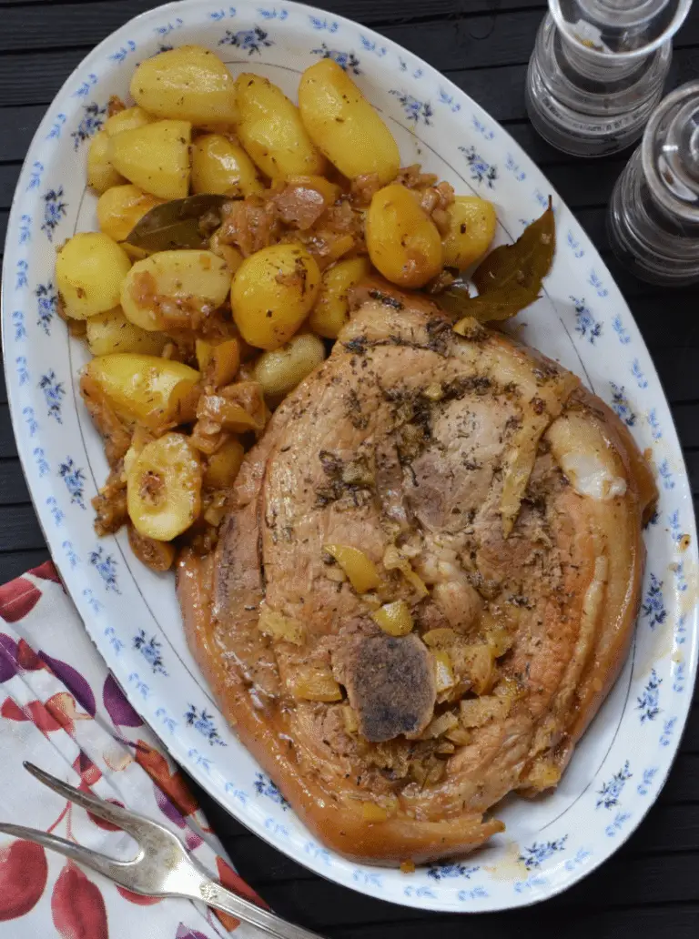 Rouelle de Porc au Citron Confit et Herbes