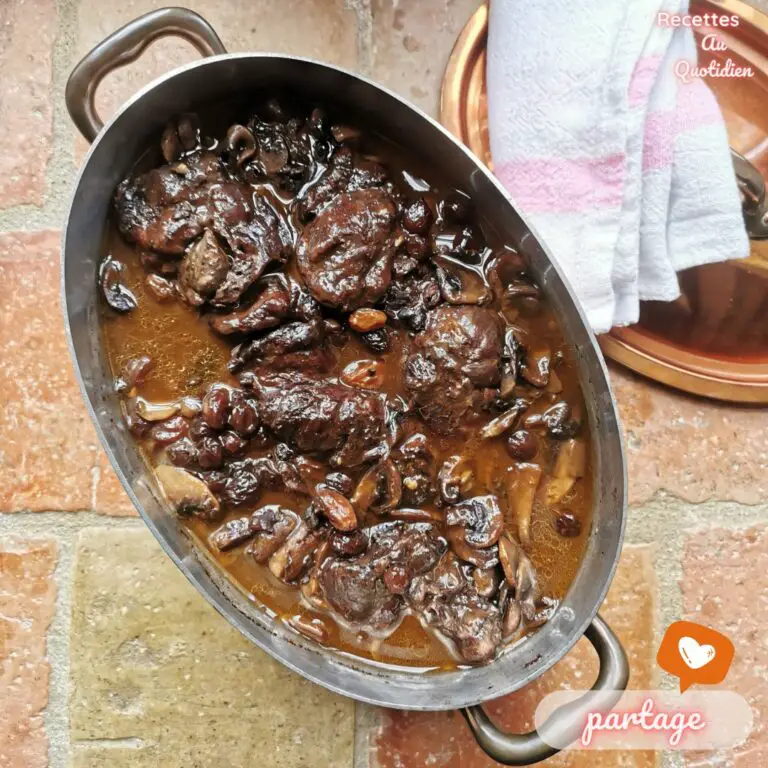 Civet de Chevreuil à la Traditionnelle