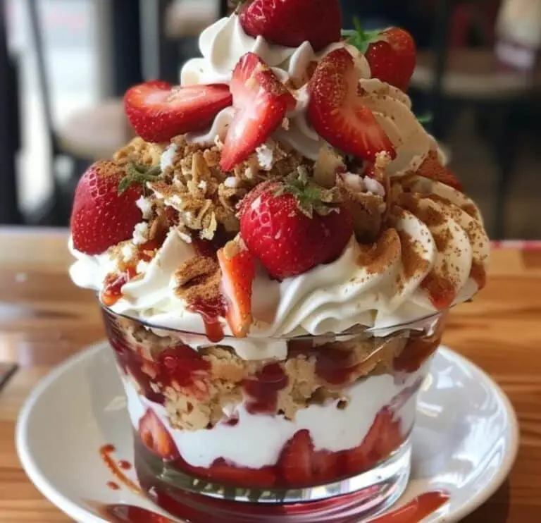 Trifle aux fraises : une symphonie de saveurs