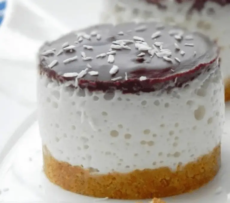 Éblouissement Tropical Exquis : Bavarois Bounty à la Noix de Coco