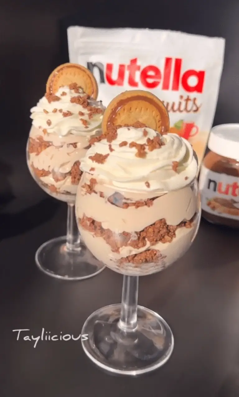 Verrines Gourmandes aux Biscuits et Nutella