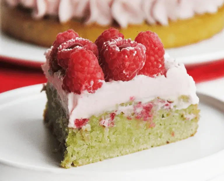 Financier Pistache Framboise à la Crème de Mascarpone