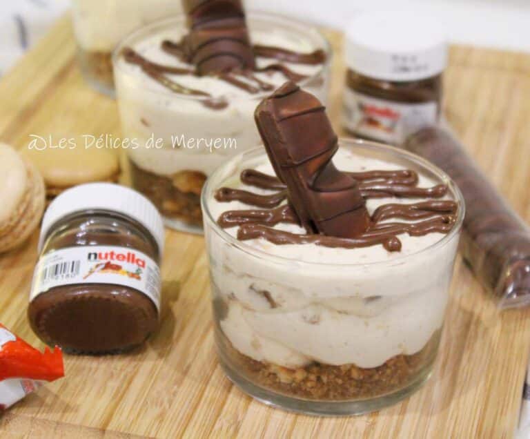 Délice Aérien au Kinder Bueno et Nutella