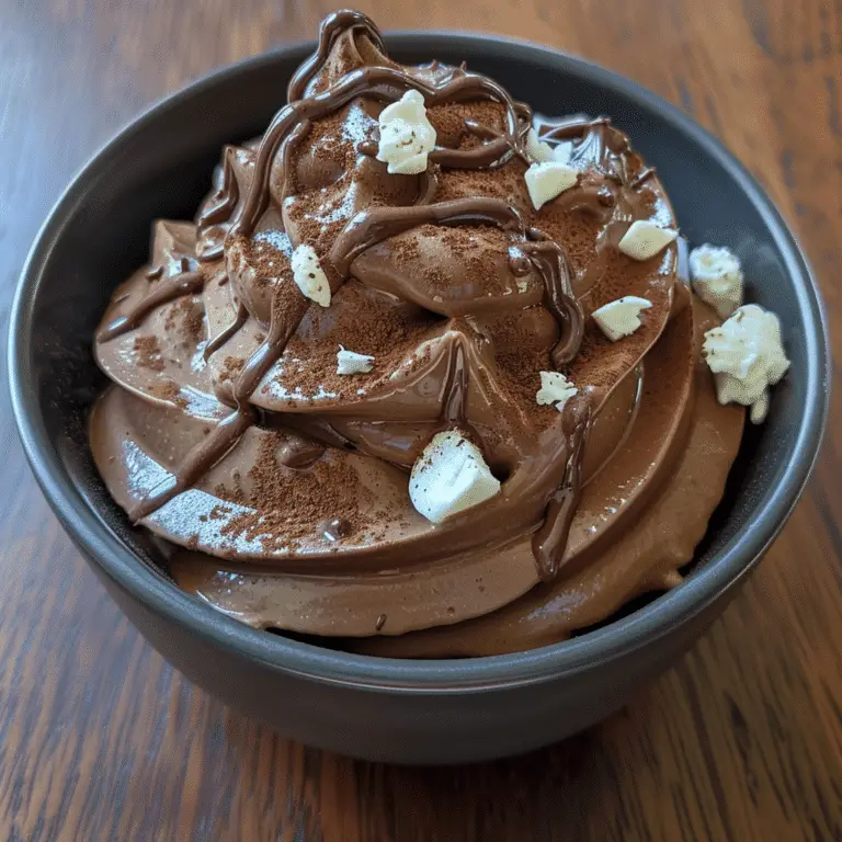 Mousse Mascarpone au Chocolat : Une Évasion Délicieuse
