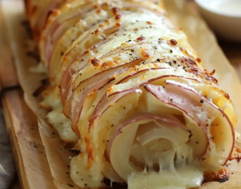 Roulé Doré de Pommes de Terre et Raclette : Un Délice Confort Food Parfait pour l’Hiver
