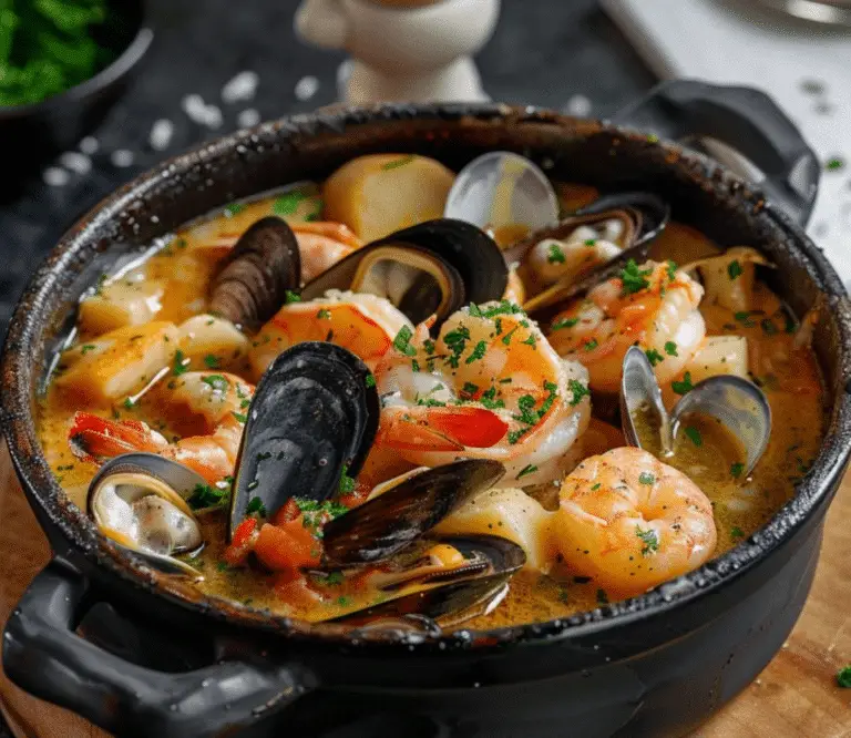 Marmite de Fruits de Mer : Un Délice Crémeux de la Mer