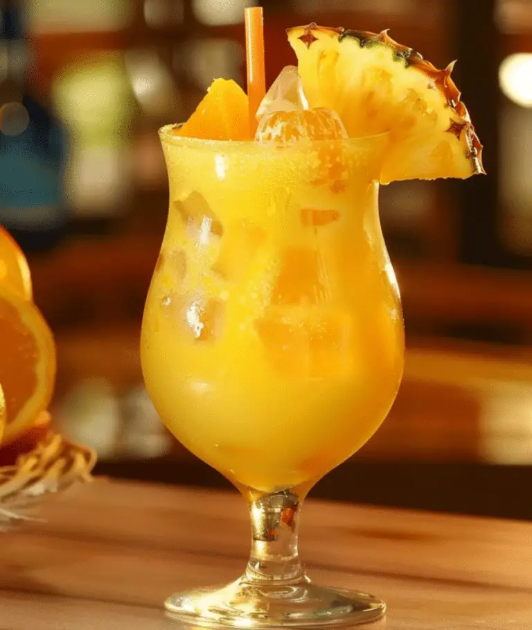Cocktail Pétillant Ananas-Orange : Un Rafraîchissement Tropical Parfait