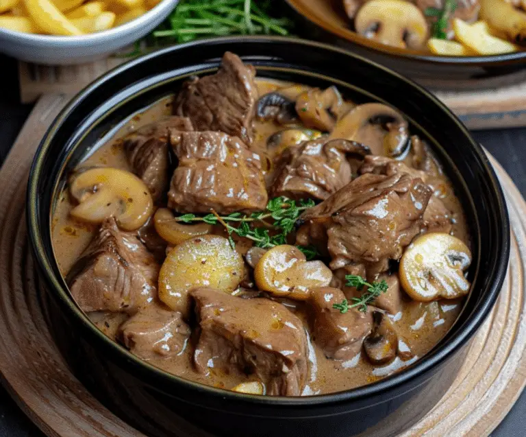 Veau mijoté à la flamande : Un Plat Convivial et Réconfortant