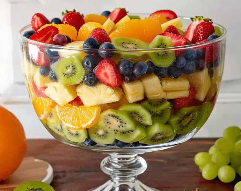 La Salade de Fruits d’Été Parfaite : Mélange Citronné de Fruits Estivaux