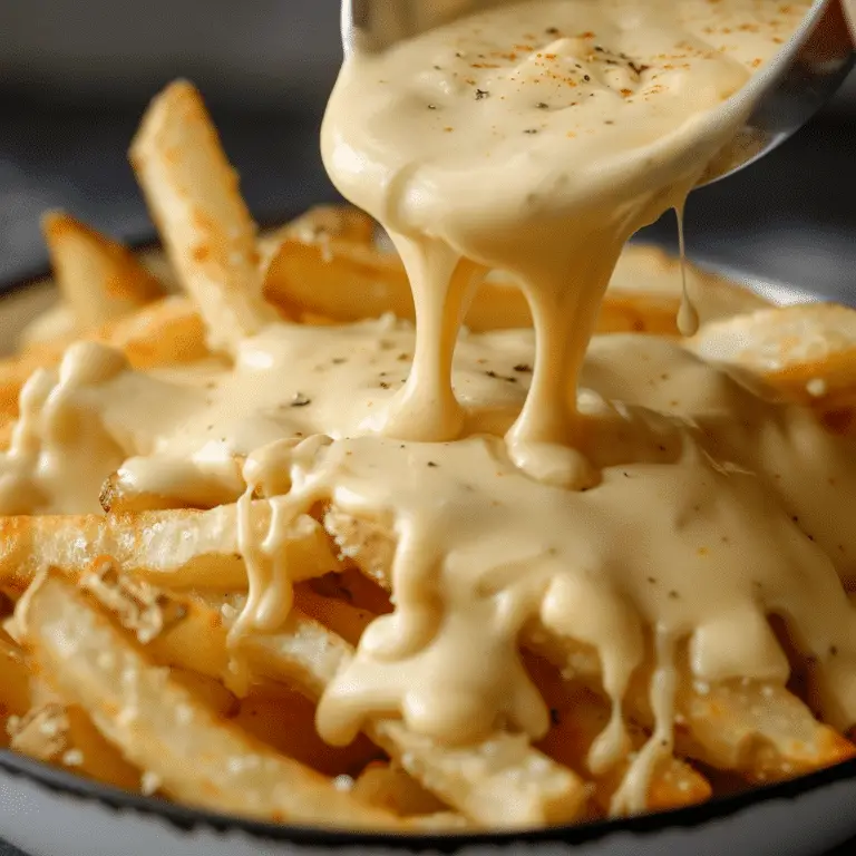 Sauce Crémeuse au Fromage pour Frites : La Recette Indispensable