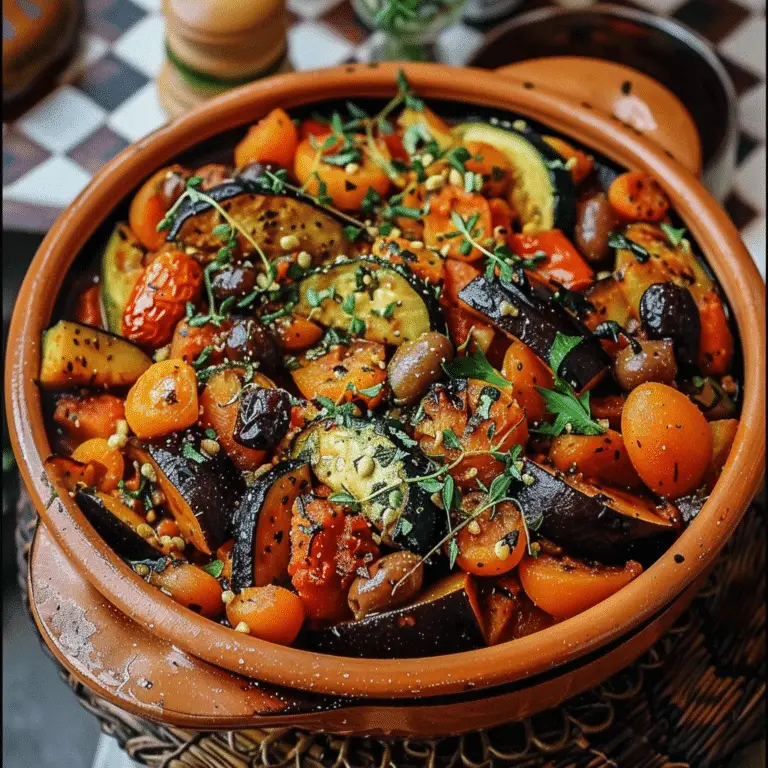 Tajine de Légumes Parfumé aux Épices : Une Recette Incontournable pour les Amoureux de la Cuisine Méditerranéenne