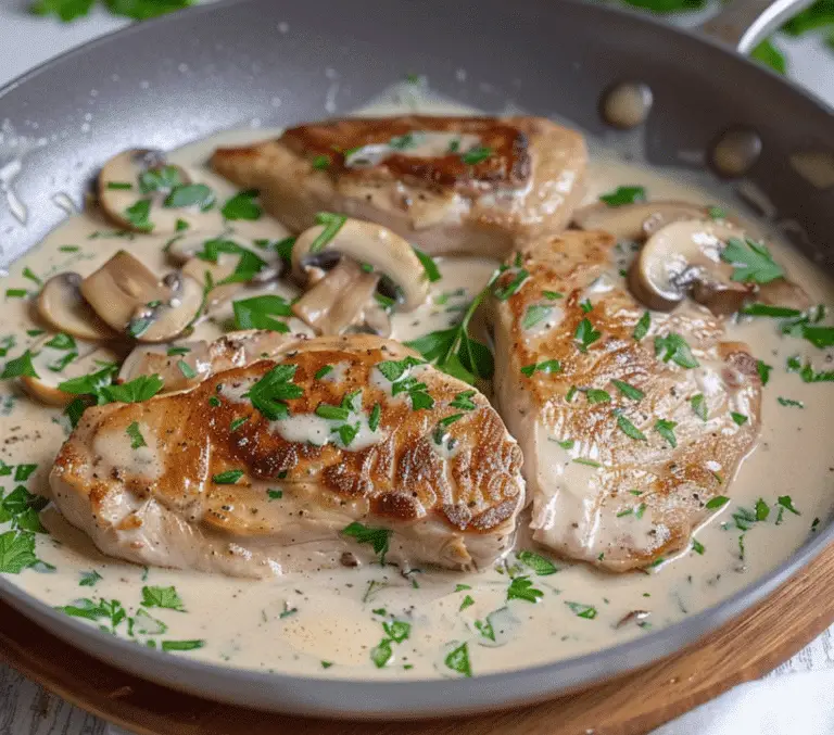 Escalope à la Normande
