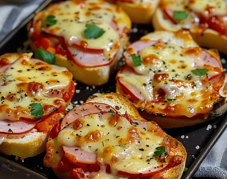 Croques Pizza Faciles : La Fusion Parfaite des Saveurs Françaises et Italiennes