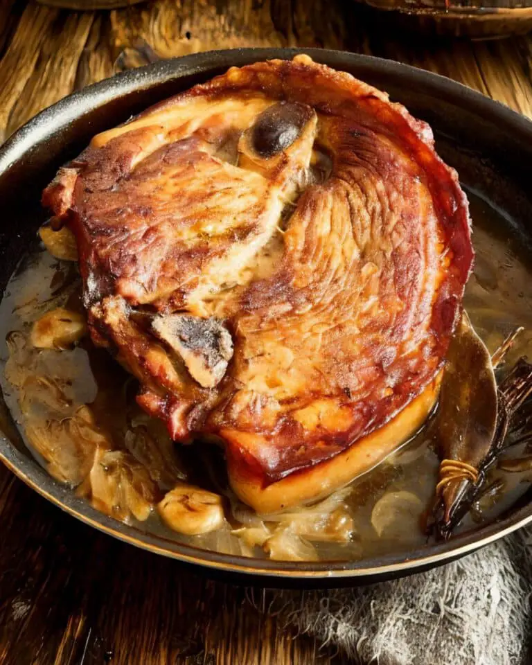 Rouelle de Porc Confite au Cidre : Un Voyage Gastronomique Inoubliable