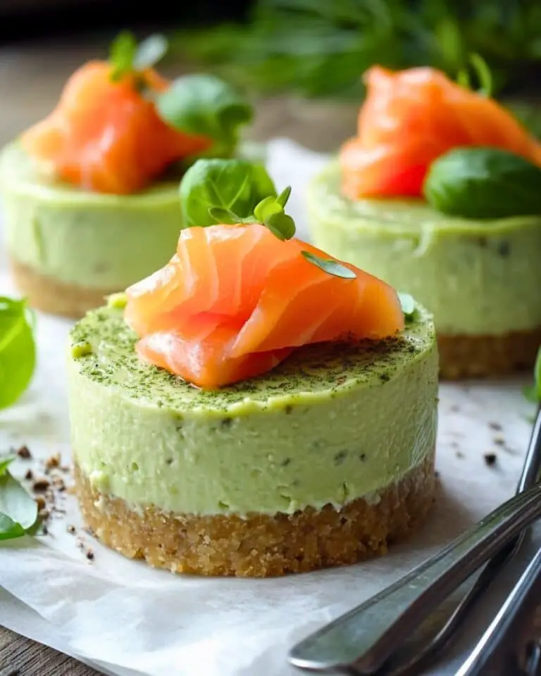 Cheesecakes Avocat-Saumon Fumé : Une Recette Originale et Raffinée