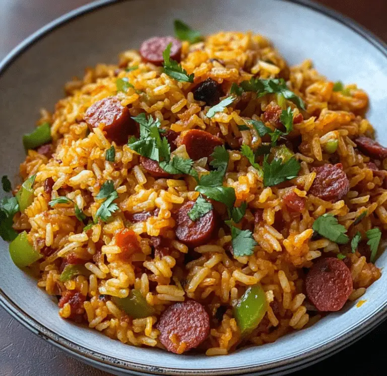 Riz Mexicain au Chorizo et Lardons