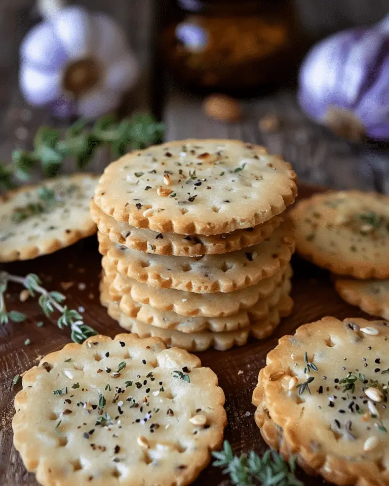 Sablés au Comté, Sésame et Herbes de Provence 🧀🌿 : La Recette Incontournable pour des Apéritifs Réussis