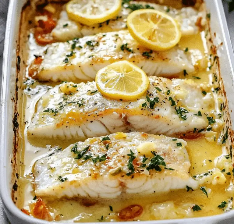 Filets de Cabillaud au Four, Un Plat Léger et Savoureux