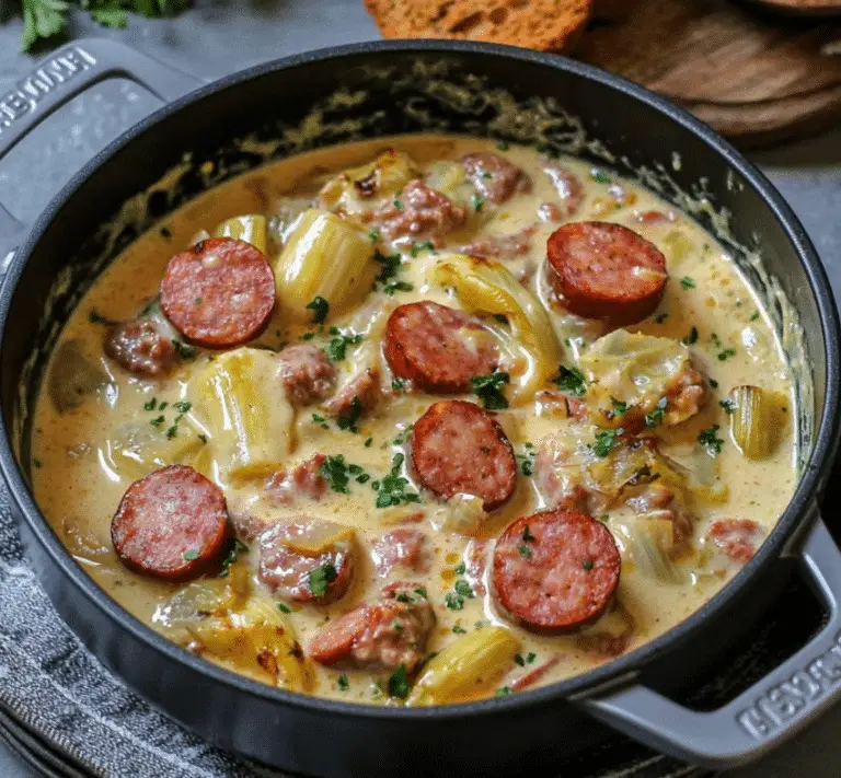 Fondue d’Endives aux Saucisses Fumées