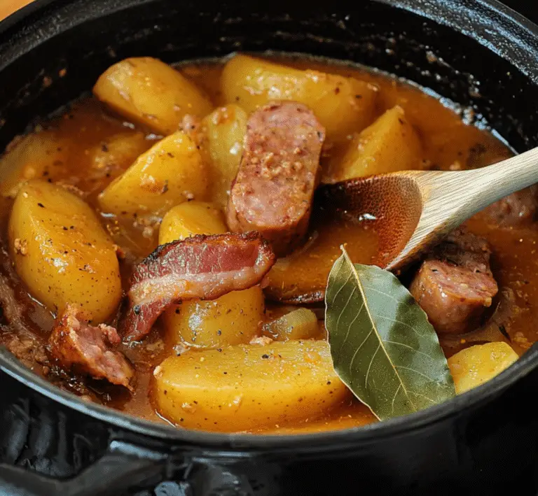 Cacasse à Cul Nu : Le Plat Rustique et Traditionnel des Ardennes 🍲🥔