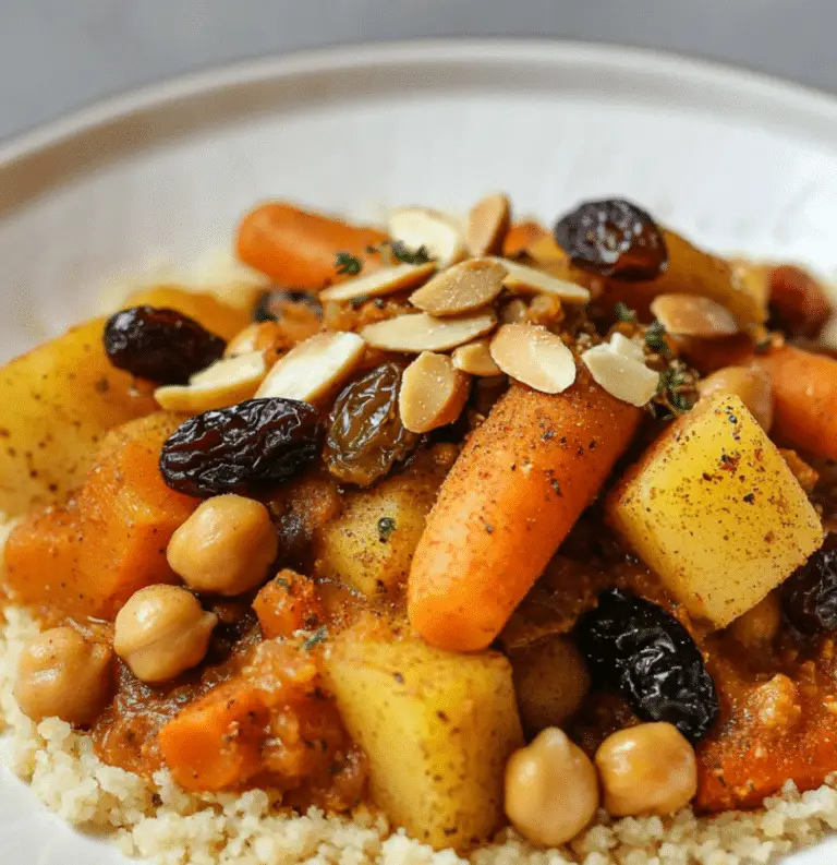 Tajine de légumes d’automne : Une explosion de couleurs et de saveurs 🍂🍠