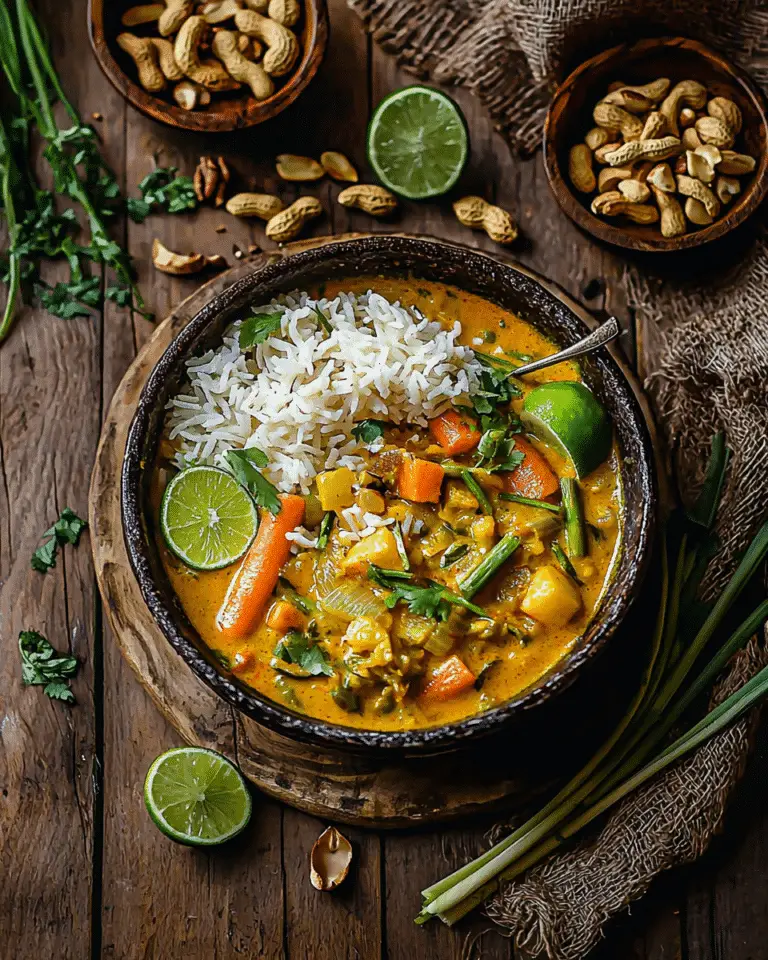 Curry Végétalien de Légumes d’Hiver au Lait de Coco : Un Plat Réconfortant et Parfumé 🌱🍛