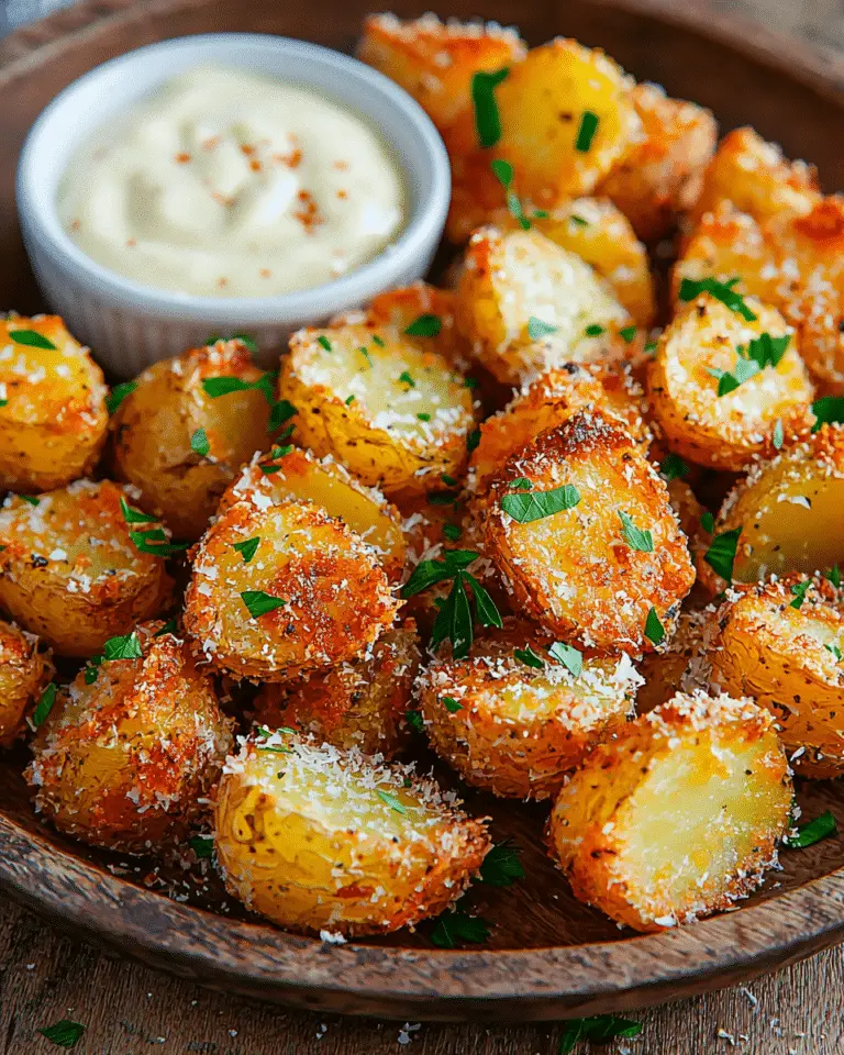 Pommes de Terre Rôties au Parmesan : Croquantes et Savoureuses 🧀🥔