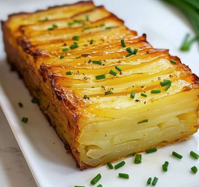 Gâteau Invisible aux Pommes de Terre et Comté : Un Délice Fondant et Croustillant 🥔🧀