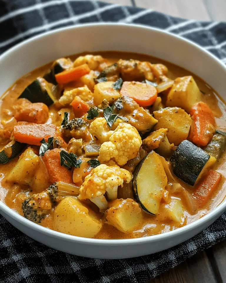Curry de Légumes Doux et Crémeux à l’Indienne : Un Plat Réconfortant et Savoureux 🥕🍛