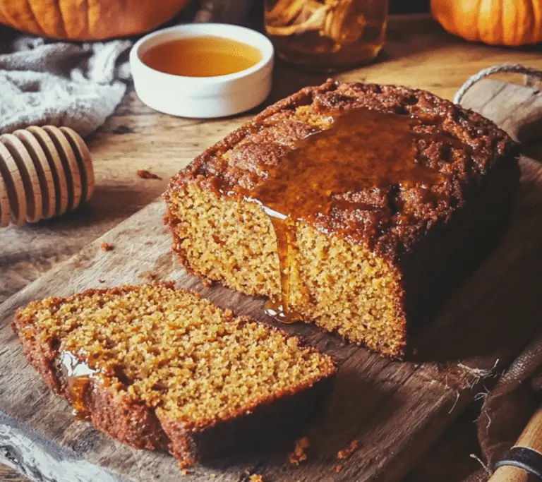 Cake Moelleux Potimarron, Miel et Épices : Un Délice Automnal 🎃🍯