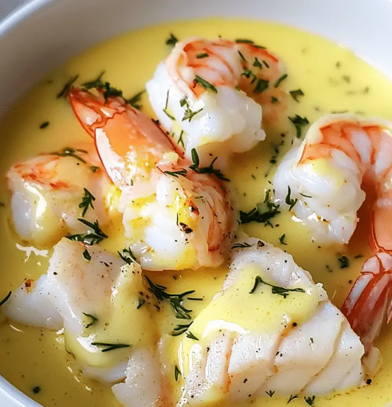 Blanquette de Poissons au Lait de Coco – Une Touche Exotique et Savoureuse 🥥🐟