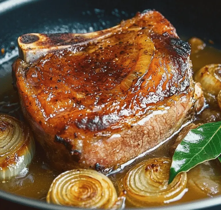 Rouelle de Cochon Confite au Cidre 🍏🍖