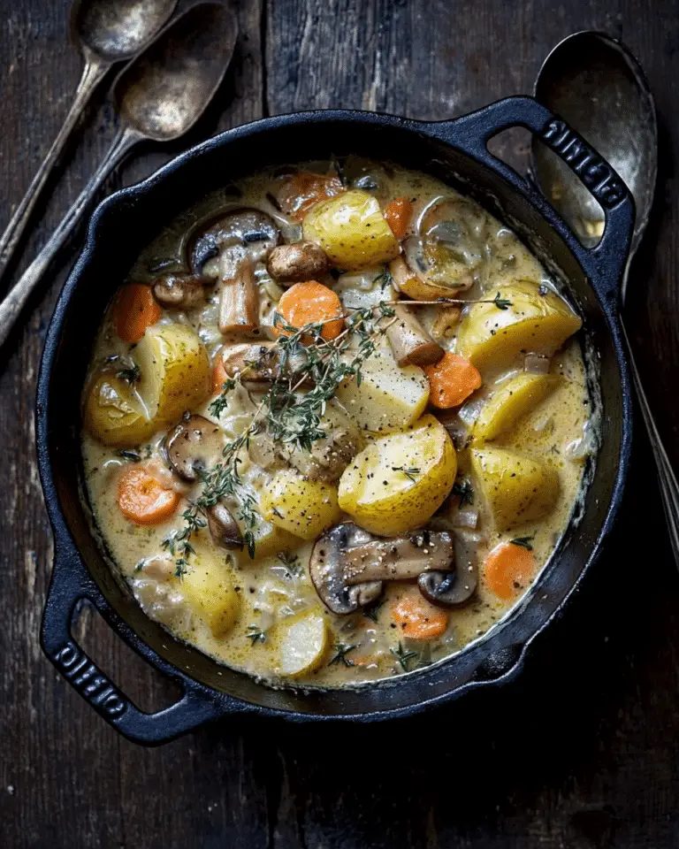 Légumes d’Automne au Cidre et au Thym : Un Plat Réconfortant aux Saveurs de Saison 🍂🍏